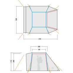Tatonka VAN CAMP BASIC - Busvorzelt^ Autodachzelte Und Dachträger