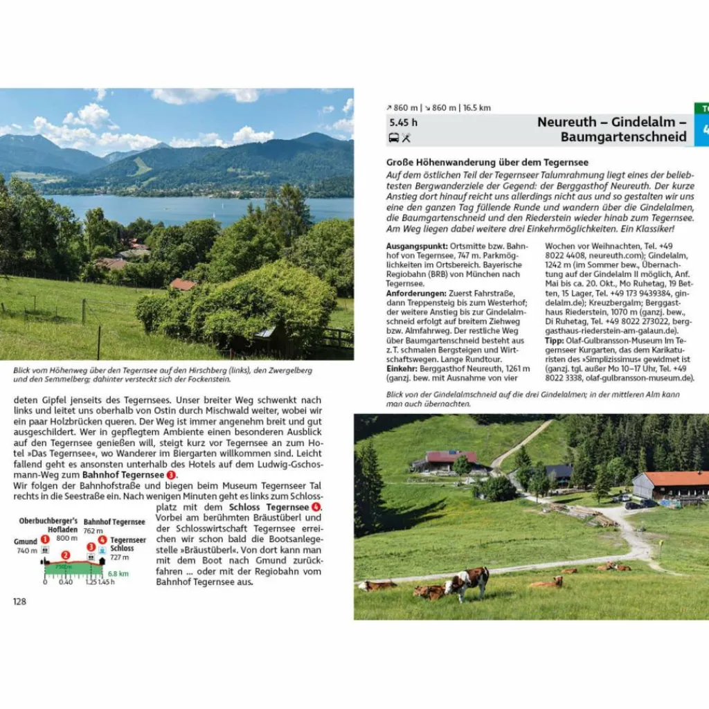 Wanderführer*TEGERNSEER UND SCHLIERSEER BERGE - Wanderführer