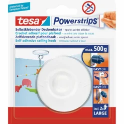 Tesa POWERSTRIPS DECKENHAKEN^ Ausrüstungspflege