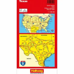 TEXAS NR. 09 USA ROAD GUIDE 1:1 MIO. - Straßenkarte^ Straßenkarten|Straßenkarten