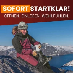 Damen Thermopad Handwärmer Und Taschenöfen|Schuhzubehör*SOHLENWÄRMER 1 PAAR - Beheizbare Einlegesohlen