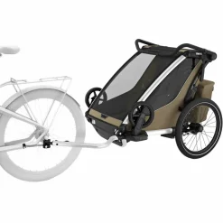 Kinder Thule Kinder Fahrradanhänger*CHARIOT CROSS DOUBLE FADED - Fahrradanhänger