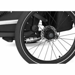 Thule CHARIOT SPORT DOUBLE NATURAL GOLD - Fahrradanhänger^Kinder Kinder Fahrradanhänger