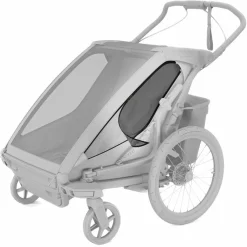 Thule CHARIOT SPORT DOUBLE NATURAL GOLD - Fahrradanhänger^Kinder Kinder Fahrradanhänger