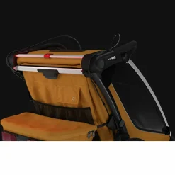Kinder Thule Kinder Fahrradanhänger*CHARIOT SPORT SINGLE NATURAL GOLD - Fahrradanhänger