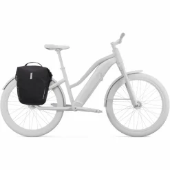 Thule SHIELD PANNIER 22L WITH INLOCK - BLACK - Fahrradtasche^ Fahrradtaschen Und Fahrradrucksäcke|Fahrradtaschen