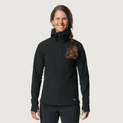 Damen Tierra Pullover Und Fleecepullover|Outdoorjacken*KVALØYA HOOD W Damen - Fleecejacke