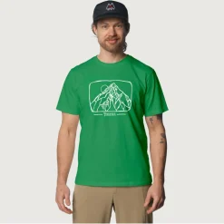 Herren Tierra Shirts Und Tops*ORGANIC COTTON TEE K2 OUTLINE M Herren - T-Shirt