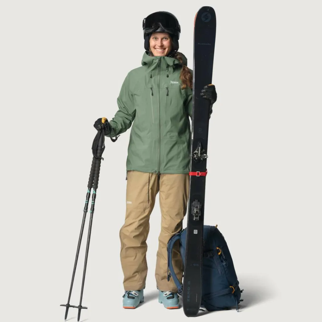 Tierra ROC BLANC PRO JACKET W Damen - Hardshelljacke^Damen Outdoorjacken