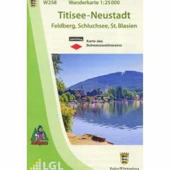 Wanderkarten Und Winterkarten|Wanderkarten Und Winterkarten*TITISEE-NEUSTADT 1: 25 000