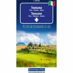 Straßenkarten|Straßenkarten*TOSKANA NR. 08 REGIONALSTRASSENKARTE 1:200 000