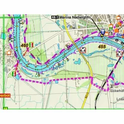 TOURENATLAS TA8 WASSERWANDERN 08 MAGDEBURG-HAMBURG - Reiseführer^ Reiseführer Deutschland