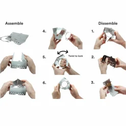 Trangia TRIANGLE - Spirituskocher^ Campingkocher
