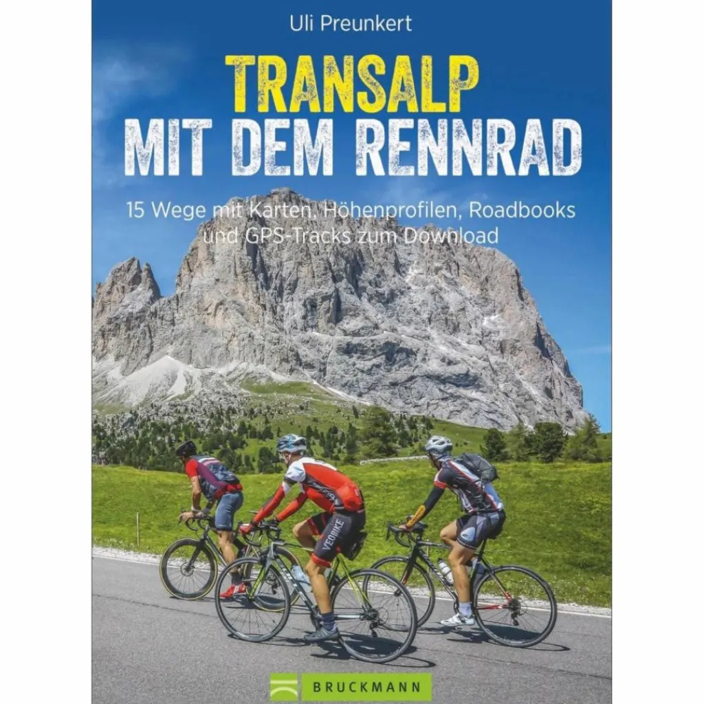 Radwanderführer Und Mountainbikeführer*TRANSALP MIT DEM RENNRAD - Radwanderführer