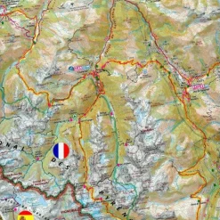 TRAVERSEE DES PYRENÉES 1:110 000 - Wanderkarte^ Wanderkarten Und Winterkarten|Wanderkarten Und Winterkarten