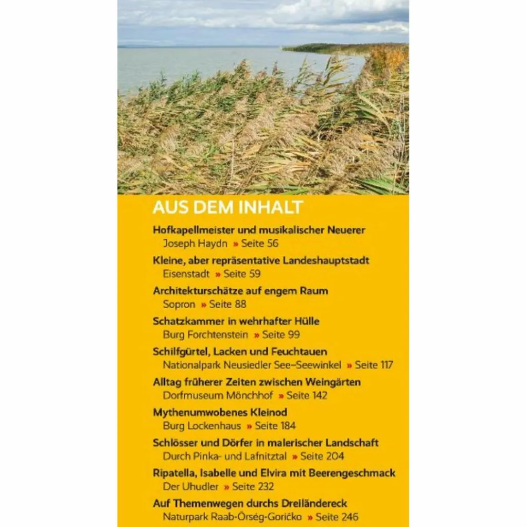 TRESCHER REISEFÜHRER BURGENLAND^ Reiseführer Mitteleuropa