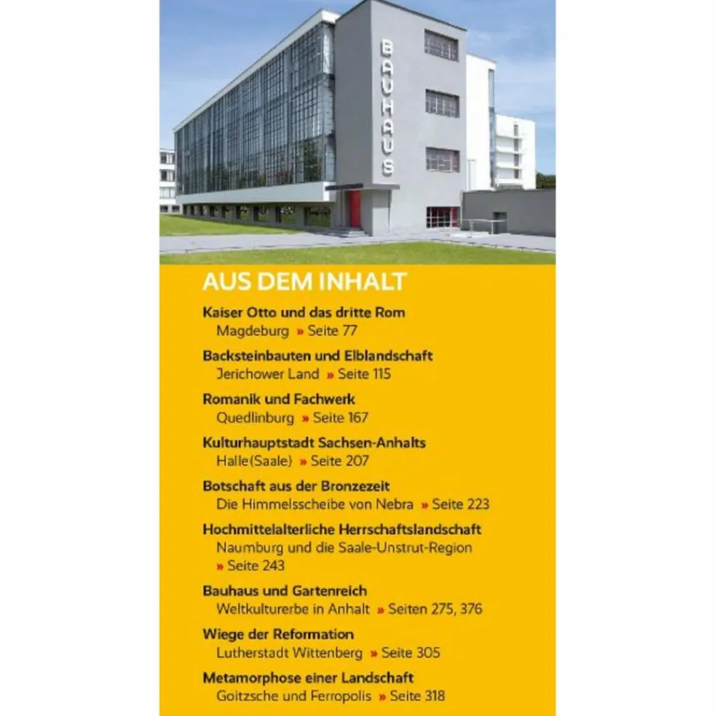 Reiseführer Deutschland*TRESCHER REISEFÜHRER SACHSEN-ANHALT