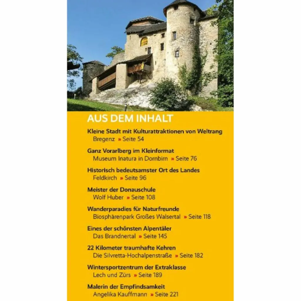 TRESCHER REISEFÜHRER VORARLBERG^ Reiseführer Mitteleuropa