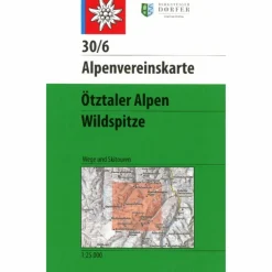ÖTZTALER ALPEN, WILDSPITZE^ Wanderkarten Und Winterkarten|Wanderkarten Und Winterkarten
