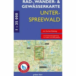 Fahrradkarten|Gewässerkarten*UNTERSPREEWALD 1 : 35 000