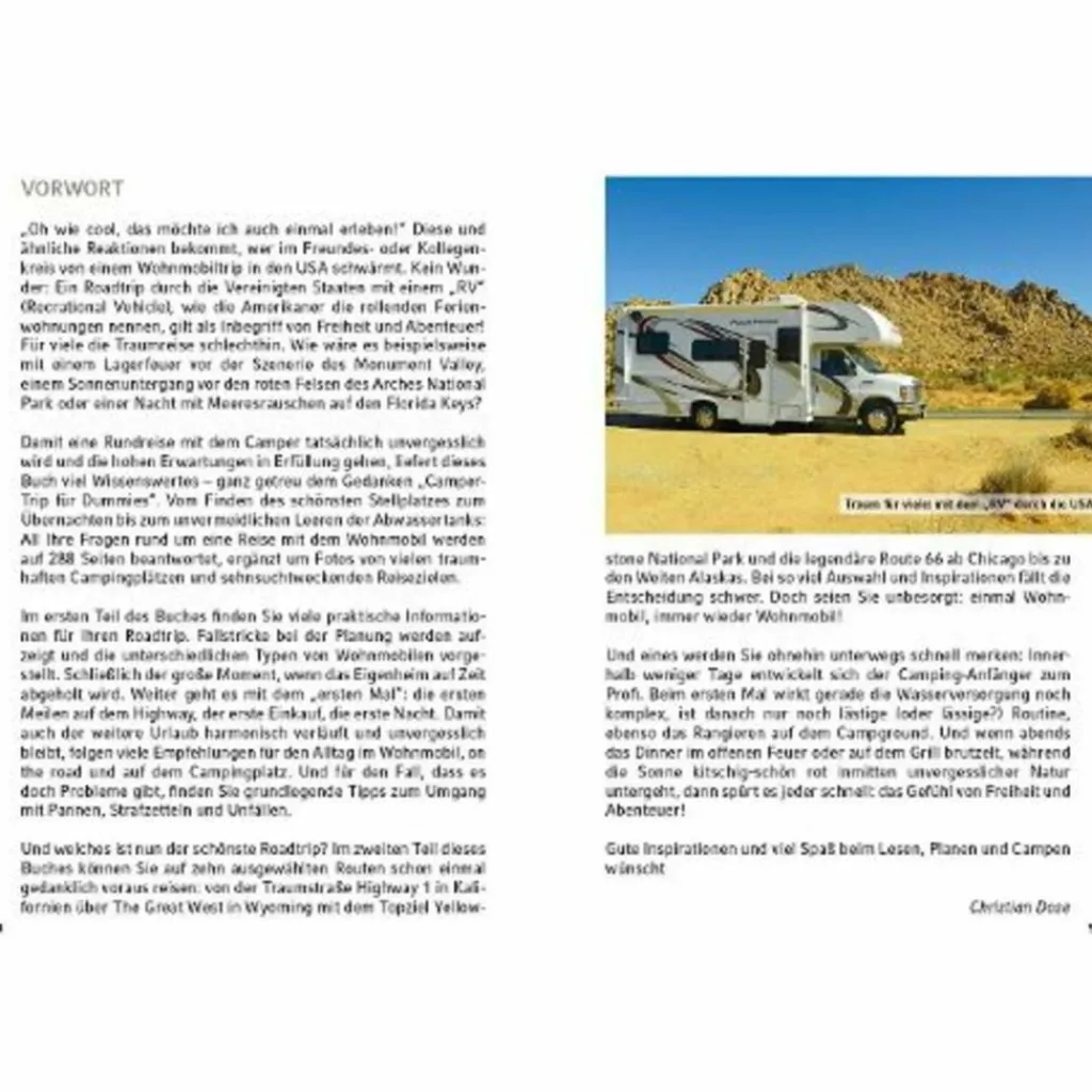 Wohnmobilreiseführer*USA IM WOHNMOBIL - Reiseführer