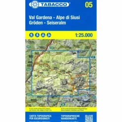 Wanderkarten Und Winterkarten|Wanderkarten Und Winterkarten*VAL GARDENA- ALPE DI SIUSI- GRÖDEN - SEISERALM 1:25 000