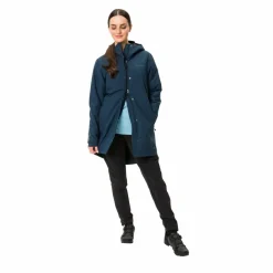 Damen Vaude Outdoorjacken*CYCLIST PADDED PARKA II Damen - Fahrradjacke