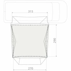 Vaude Zeltzubehör*FPC DRIVE PAVILLON