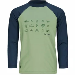 Kinder Vaude Kinder Bademode|Kinder T-Shirts*KIDS SOLARO LS T-SHIRT III Kinder - Funktionsshirt