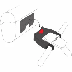 Vaude KLICK FIX FOR E-BIKE HANDLE BAR Unisex - Fahrradzubehör^ Fahrradzubehör