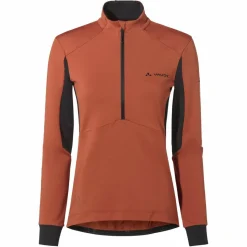 Damen Vaude Shirts Und Tops|Outdoorjacken*KURO HALFZIP LS TRICOT Damen - Fahrradtrikot