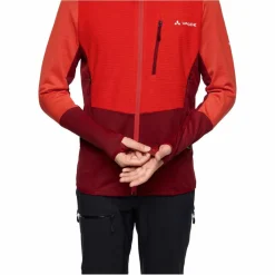 Herren Vaude Pullover Und Fleecepullover|Outdoorjacken*MONVISO HOODED GRID FLEECE JACKET Herren - Fleecejacke