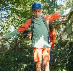 Kinder Vaude Kinderhosen*QIMSA STRETCH SHORTS Kinder - Radshorts