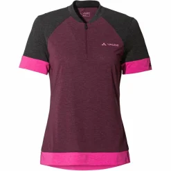 Damen Vaude Shirts Und Tops*WOMEN'S ALTISSIMO Q-ZIP SHIRT Damen - Fahrradtrikot