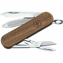 Victorinox CLASSIC SD WOOD - Schweizer Taschenmesser^ Schlüsselanhänger|Schweizer Messer