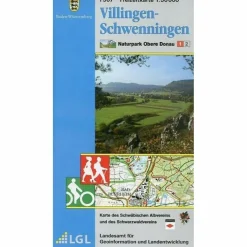 Wanderkarten Und Winterkarten|Wanderkarten Und Winterkarten*VILLINGEN-SCHWENNINGEN 1 : 50 000. TOPOG - Wanderkarte