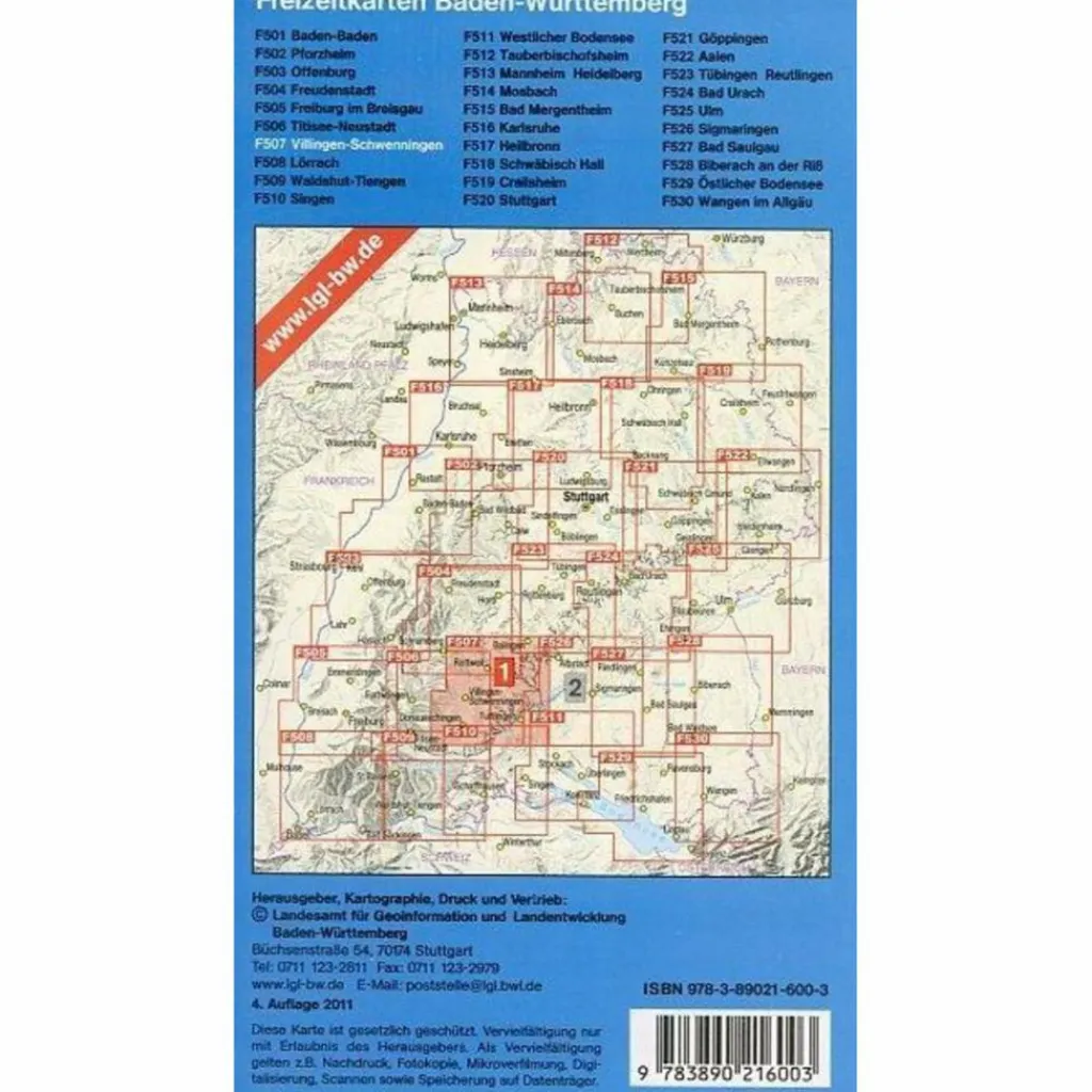 Wanderkarten Und Winterkarten|Wanderkarten Und Winterkarten*VILLINGEN-SCHWENNINGEN 1 : 50 000. TOPOG - Wanderkarte
