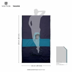 Voited TROOPER PONCHO BLANKET - Poncho^ Decken