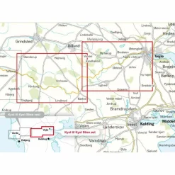 Fahrradkarten|Fahrradkarten*VON KÜSTE ZU KÜSTE - ÖSTLICHER TEIL - Karte