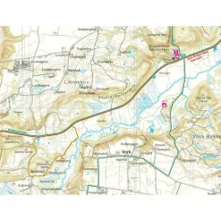 Fahrradkarten|Fahrradkarten*VON KÜSTE ZU KÜSTE - ÖSTLICHER TEIL - Karte