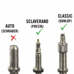 Voxom Fahrradzubehör|Fahrradreparatur Und Fahrradpflege*VENTILADAPTER VAD1 ROT, PRESTA ZU SCHRADER VENTIL - Fahrradzubehör
