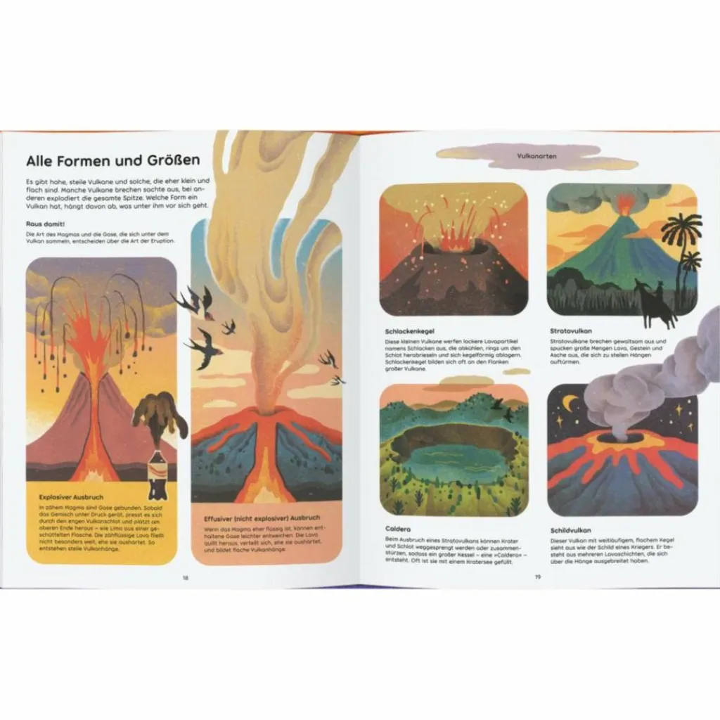 VULKANE - Kinderbuch^Kinder Naturratgeber Und Sachbücher|Kinderbücher Und Jugendbücher