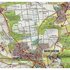 Wanderkarten Und Winterkarten|Wanderkarten Und Winterkarten*W232 NERESHEIM - SONTHEIM A.D.BRENZ, DILLINGEN A.D.DONAU - Wanderkarte