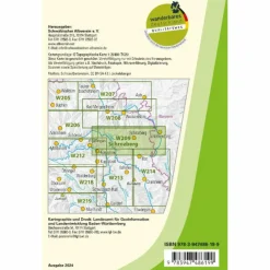 Wanderkarten Und Winterkarten|Wanderkarten Und Winterkarten*W209 SCHROZBERG - MITTLERES JAGSTTAL, ROTHENBURG O.D.T. - Wanderkarte