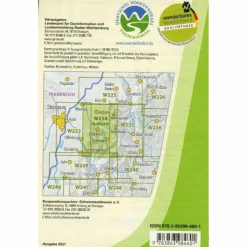 W234 WANDERKARTE 1:25 000 ACHERN^ Wanderkarten Und Winterkarten|Wanderkarten Und Winterkarten