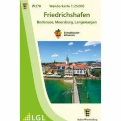 W270 WANDERKARTE 1:25 000 FRIEDRICHSHAFEN^ Wanderkarten Und Winterkarten|Wanderkarten Und Winterkarten