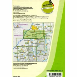 Wanderkarten Und Winterkarten|Wanderkarten Und Winterkarten*W224 WANDERKARTE 1:25 000 RASTATT