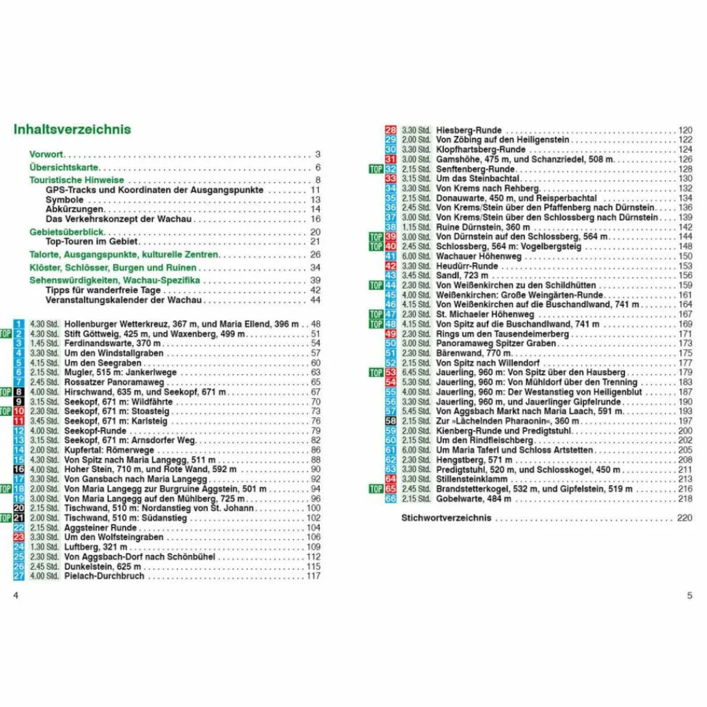WACHAU - Wanderführer^ Wanderführer