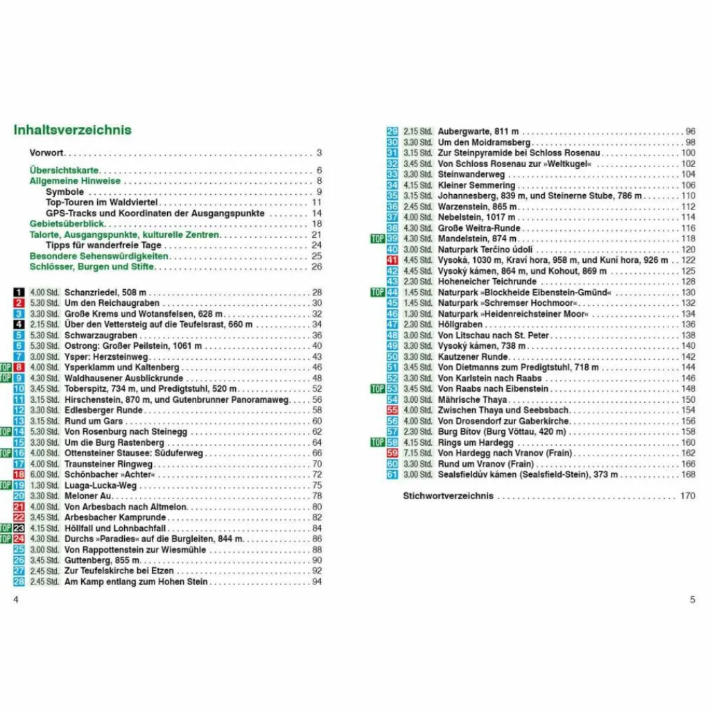 WALDVIERTEL - Wanderführer^ Wanderführer