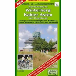 Fahrradkarten|Winterkarten*WANDER-, SKI- UND RADWANDERKARTE HOCHSAUERLAND - Wanderkarte